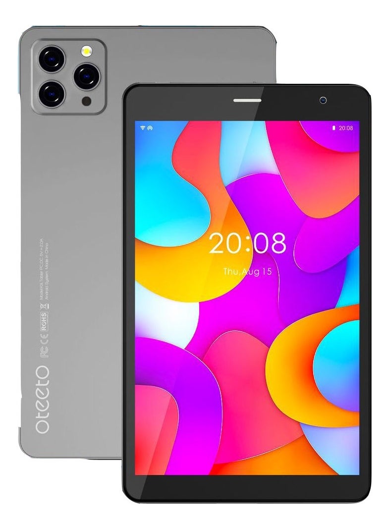 Oteeto K9 5G Android Tablet With 8.0 Inch Display 8GB RAM 512 GB ROM and 5000 mAh BatteryTabletsThe Oteeto K9 5G Android Tablet offers an outstanding user experience with its 8.0-inch display, 8GB RAM, and massive 512GB ROM storage capacity. Its octa-core